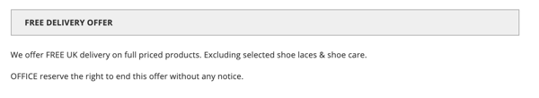office shipping