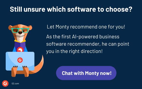 Click to chat with G2's AI Monty