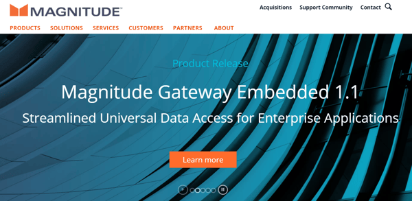 magnitude homepage