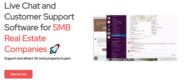 lemtalk landing page