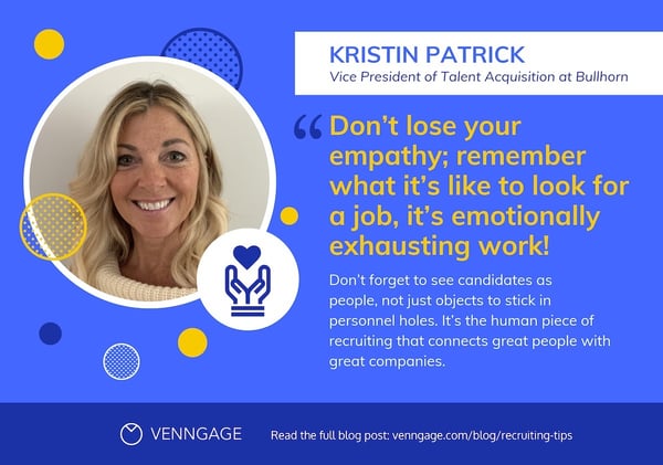 recruiting tips - kristin