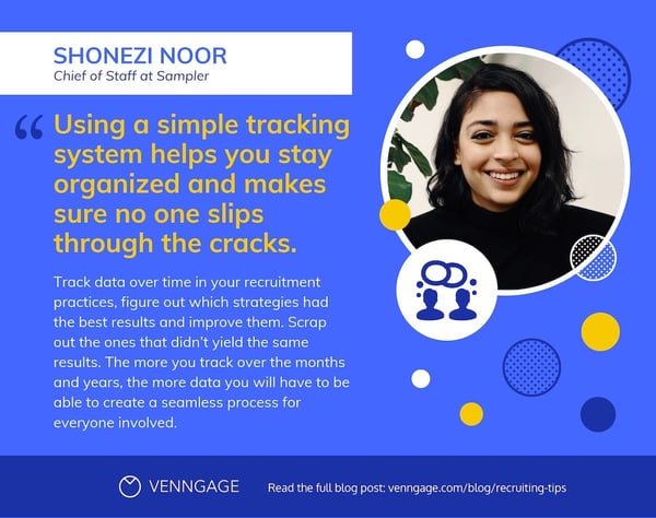 recruiting tips - shonezi
