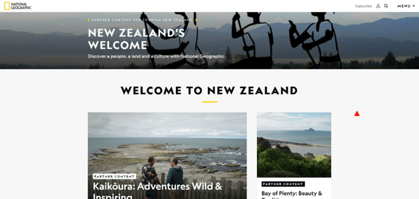 welcome to new zeland