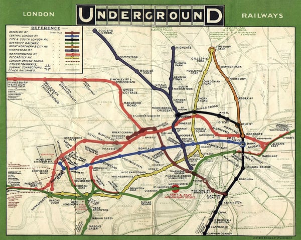 london tube map