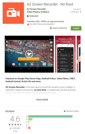 AZ Screen Recorder