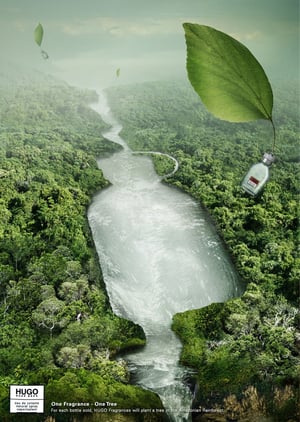 Marketing and advertising design example 