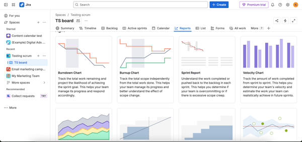 Analytics on Jira