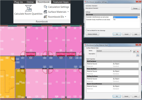 Plano de planta de AutoCAD Architecture