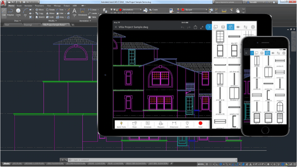 Software de planos de planta AutoCAD LT