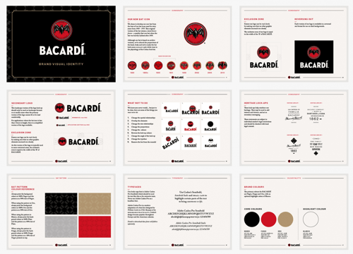 Bacardi Style Guide Example