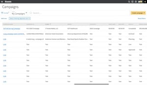 Basis campaign dashboard