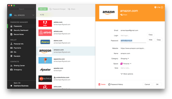 dashlane best free password manager