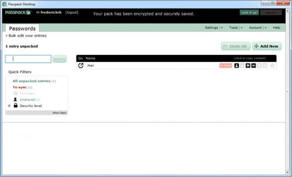 passpack best free password manager