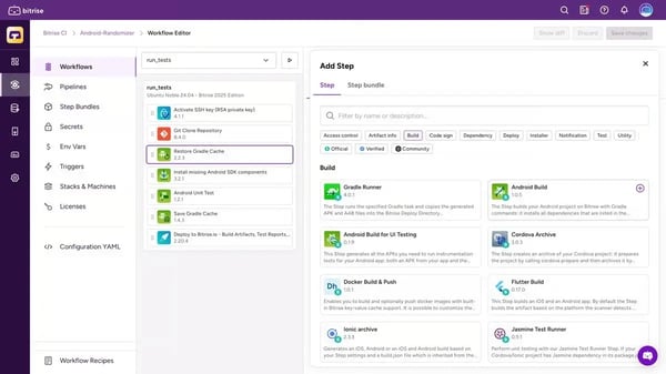 Bitrise Mobile DevOps Platform