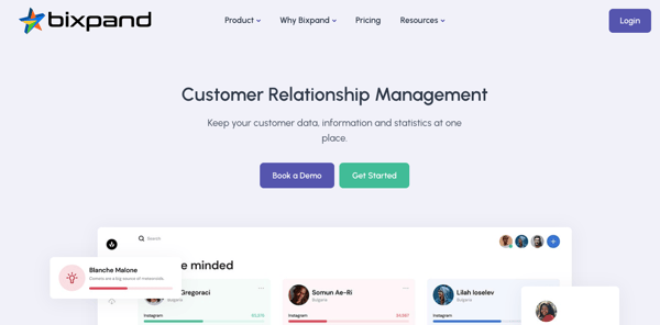 Bixpand CRM