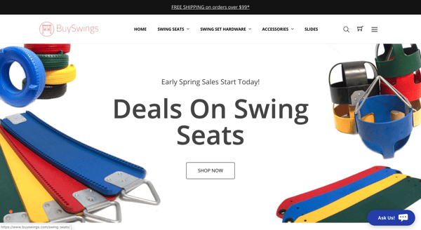 Buyswings wholesale