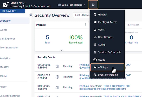 Check Point Harmony Email & Collaboration