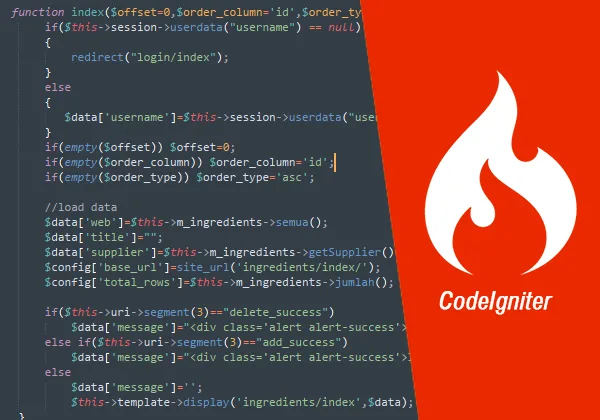 CodeIgniter's lightweight MVC structure