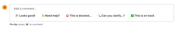 Commenting on Jira