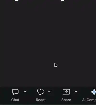 Zoom chat capabilities