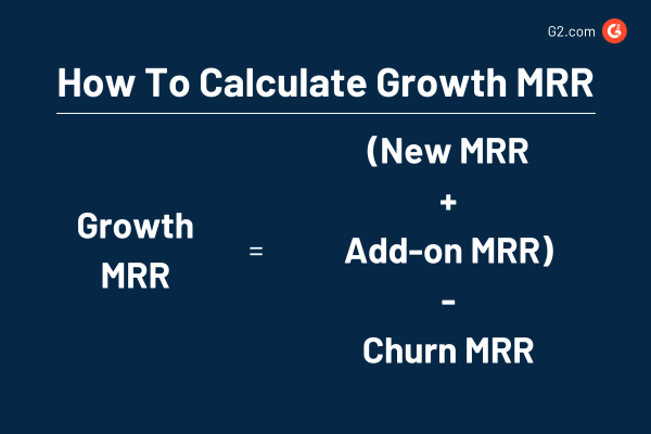 Growth MRR formula