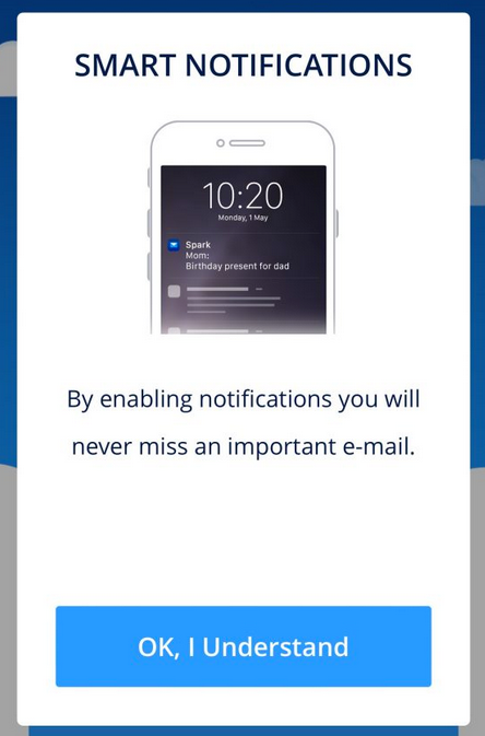 smart notifications prompt