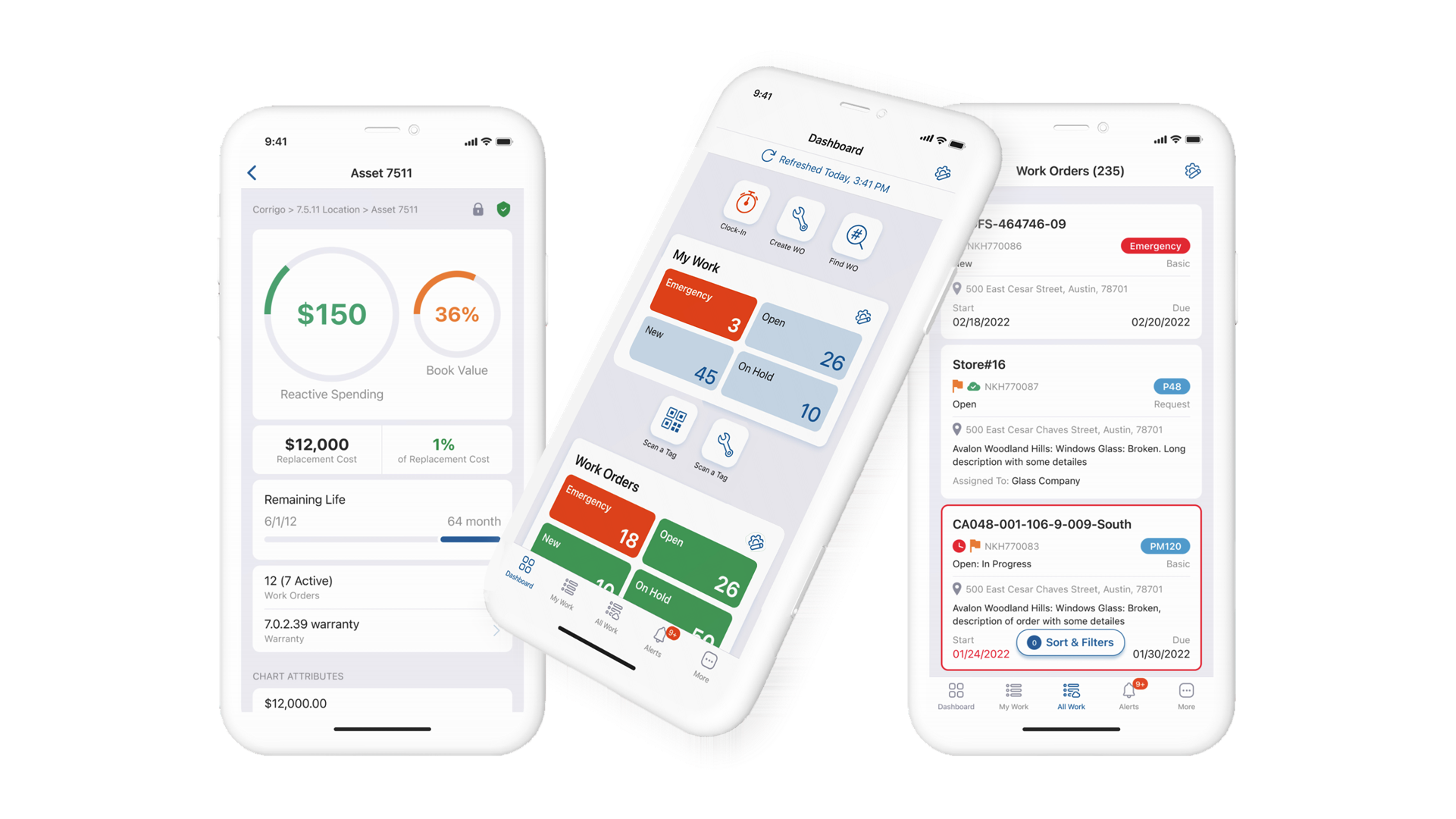 Corrigo mobile app