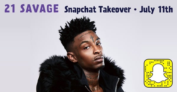 influencer takeover Snapchat