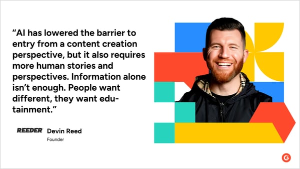 Devin Reed on state of email marketing 2025 G2 Tech Signals
