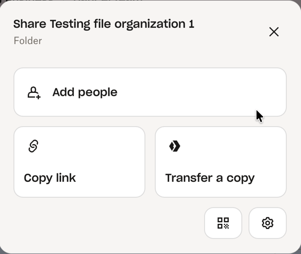 Dropbox file sharing