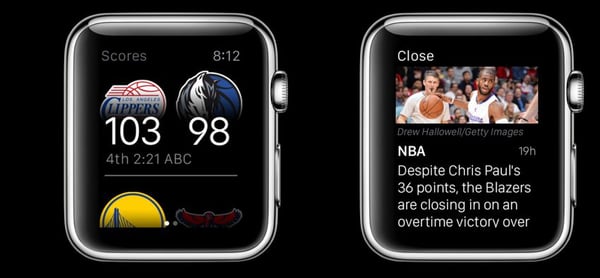 App Apple Watch ESPN