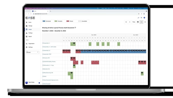 Ease Layered Audit Scheduling