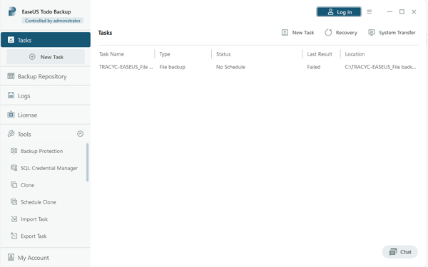 EaseUS Todo Backup Business