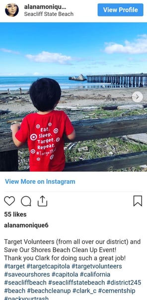 target volunteers