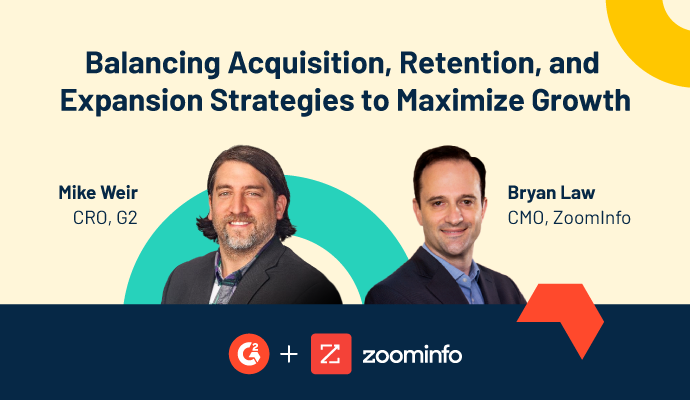 Mike Weir of G2 and Bryan Law of ZoomInfo share revenue growth tips