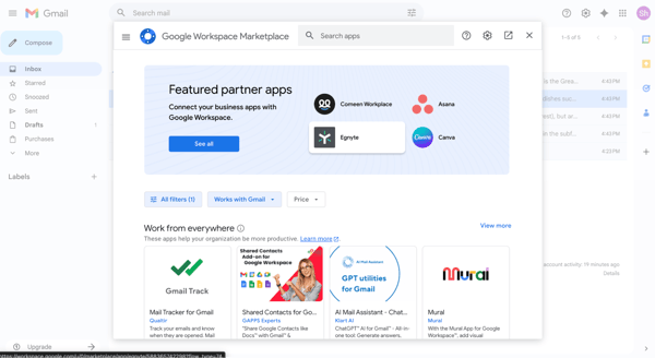 Gmail integrations