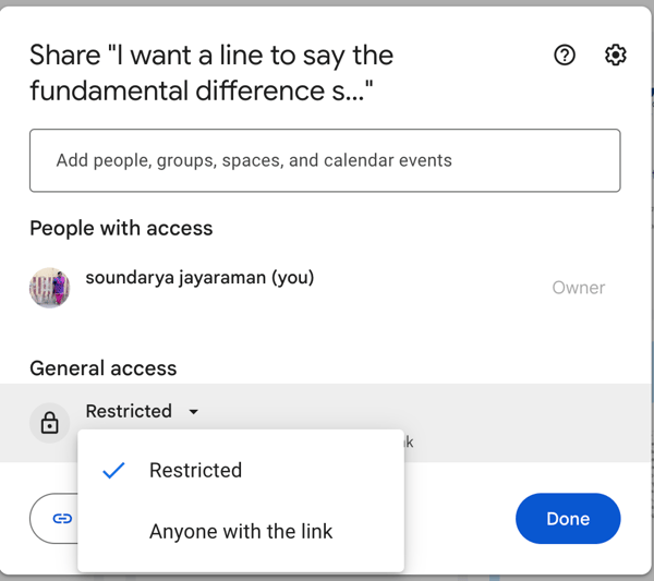 Google Drive file sharing-1