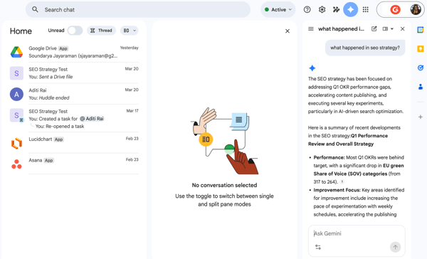 Google chat integrations