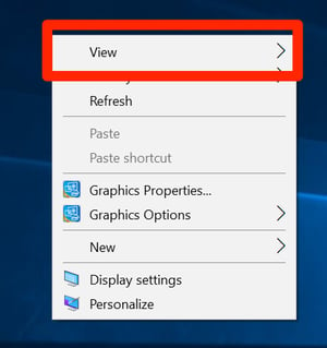 Right-Click in Windows 10