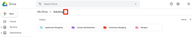 Choose a Google Drive Folder to Share