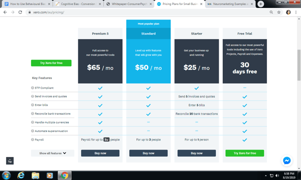 xero screen