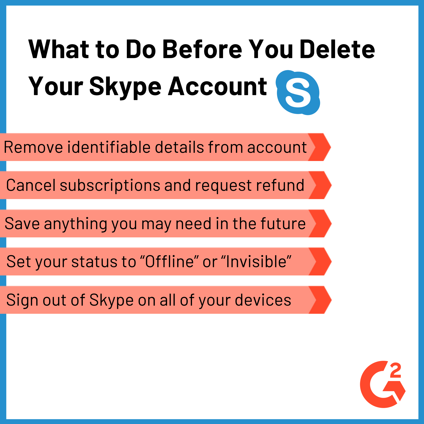 where to delete skype account