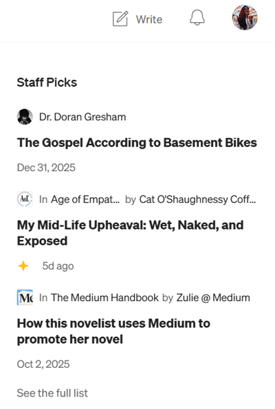 How to start writing on a medium account
