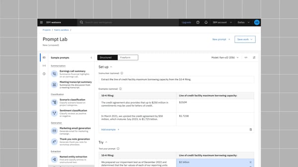 IBM watsonx.ai