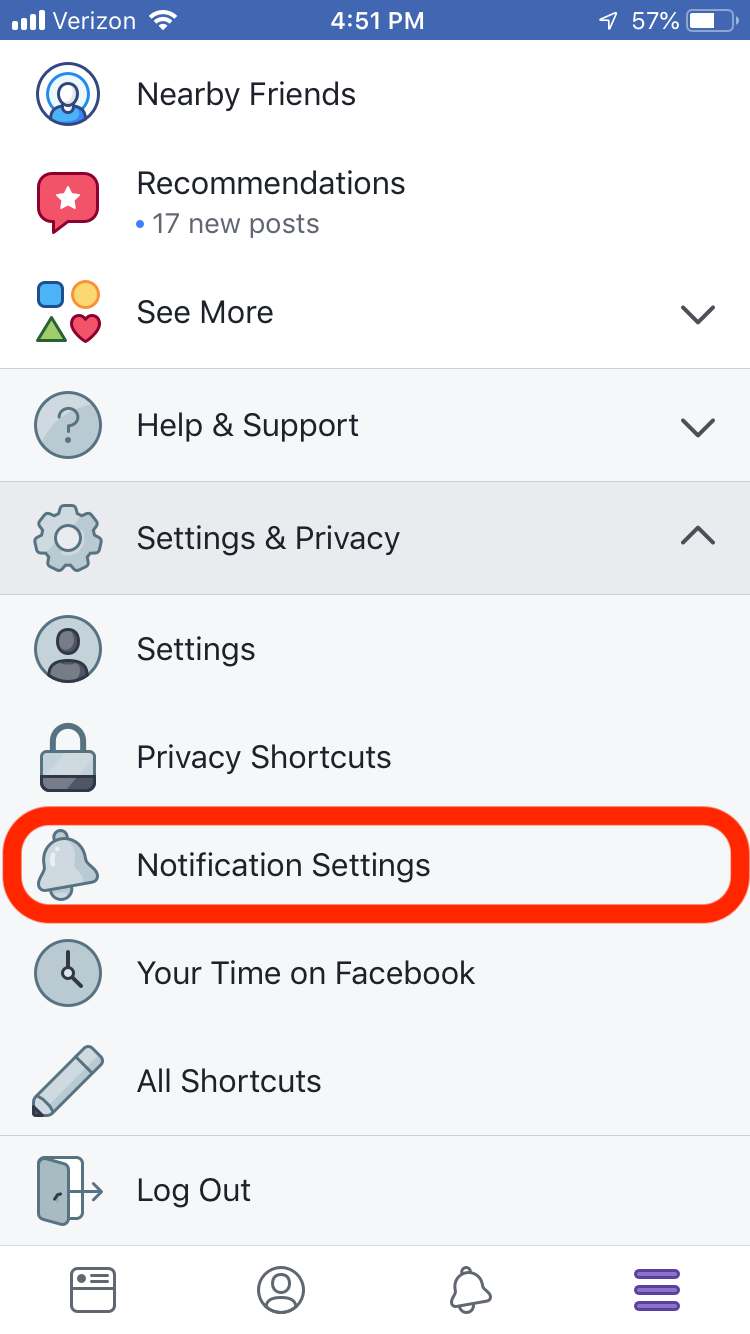 desktop facebook notifier