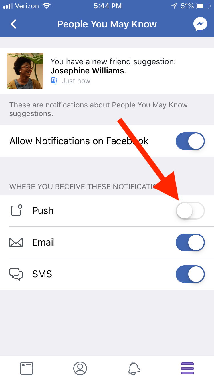 facebook notifier for desktop
