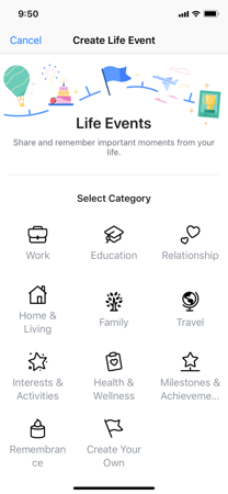 facebook-life-events