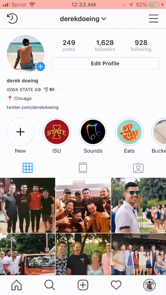 Instagram collections
