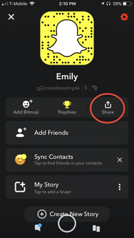 share snapcode