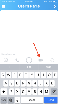 how to video chat on Snapchat